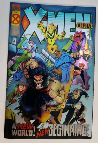 Men alpha marvel comics - x-men:, (marvel
