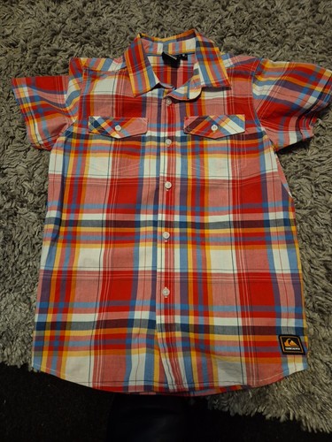 Quicksilver checked child - checked, child's