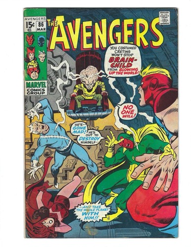 Avengers 1971 flat and - #86,